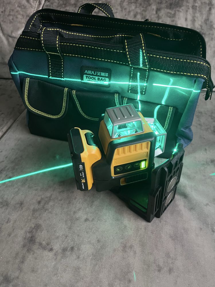 Nivel laser 16 linhas com saco de transporte