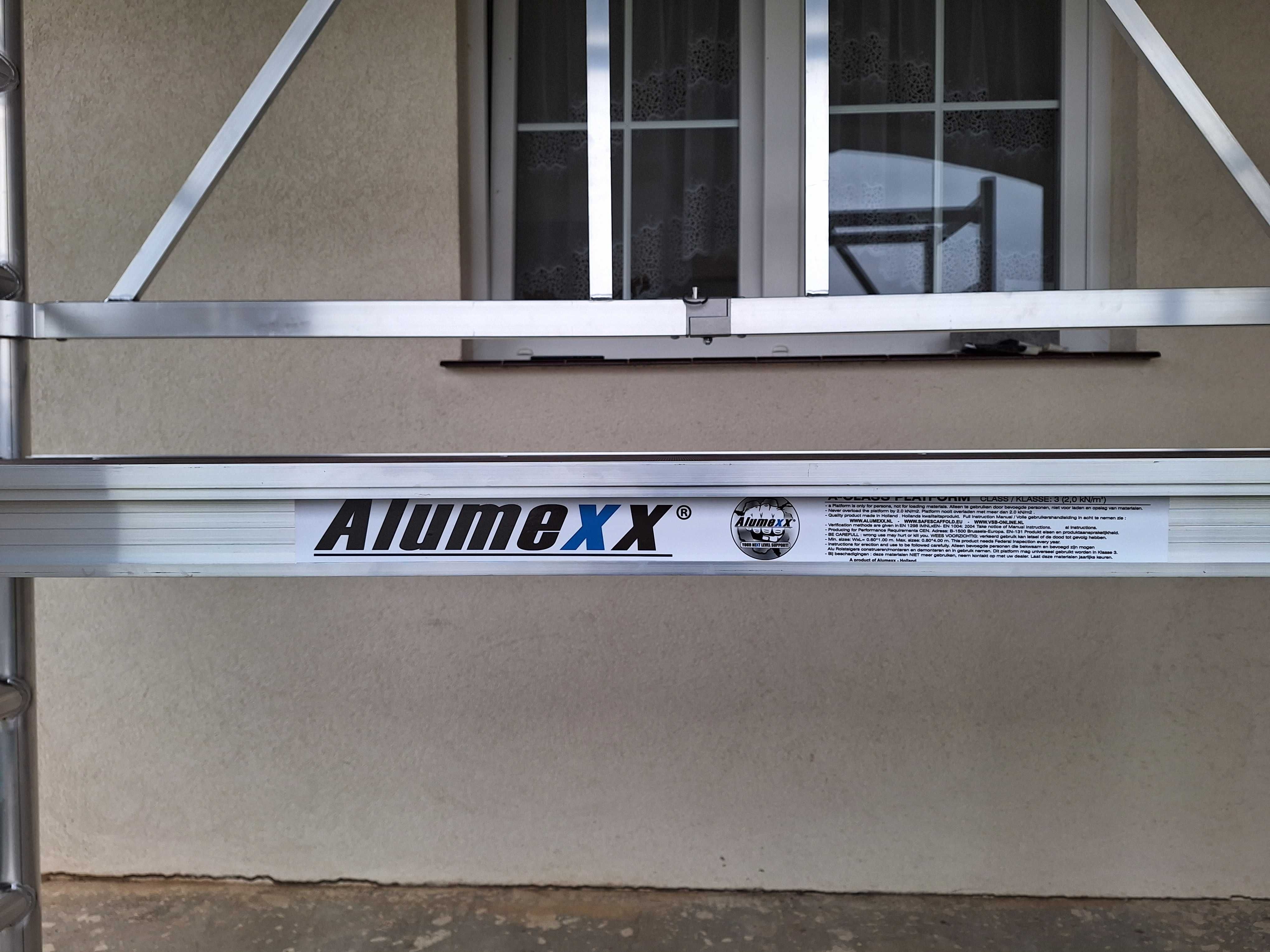 Rusztowanie Aluminiowe ALUMEXX 0,75x190x300 robocze.