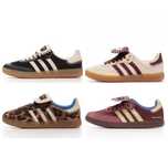 Женские кожаные кроссовки Adidas Samba x Wales Bonner адидас самба