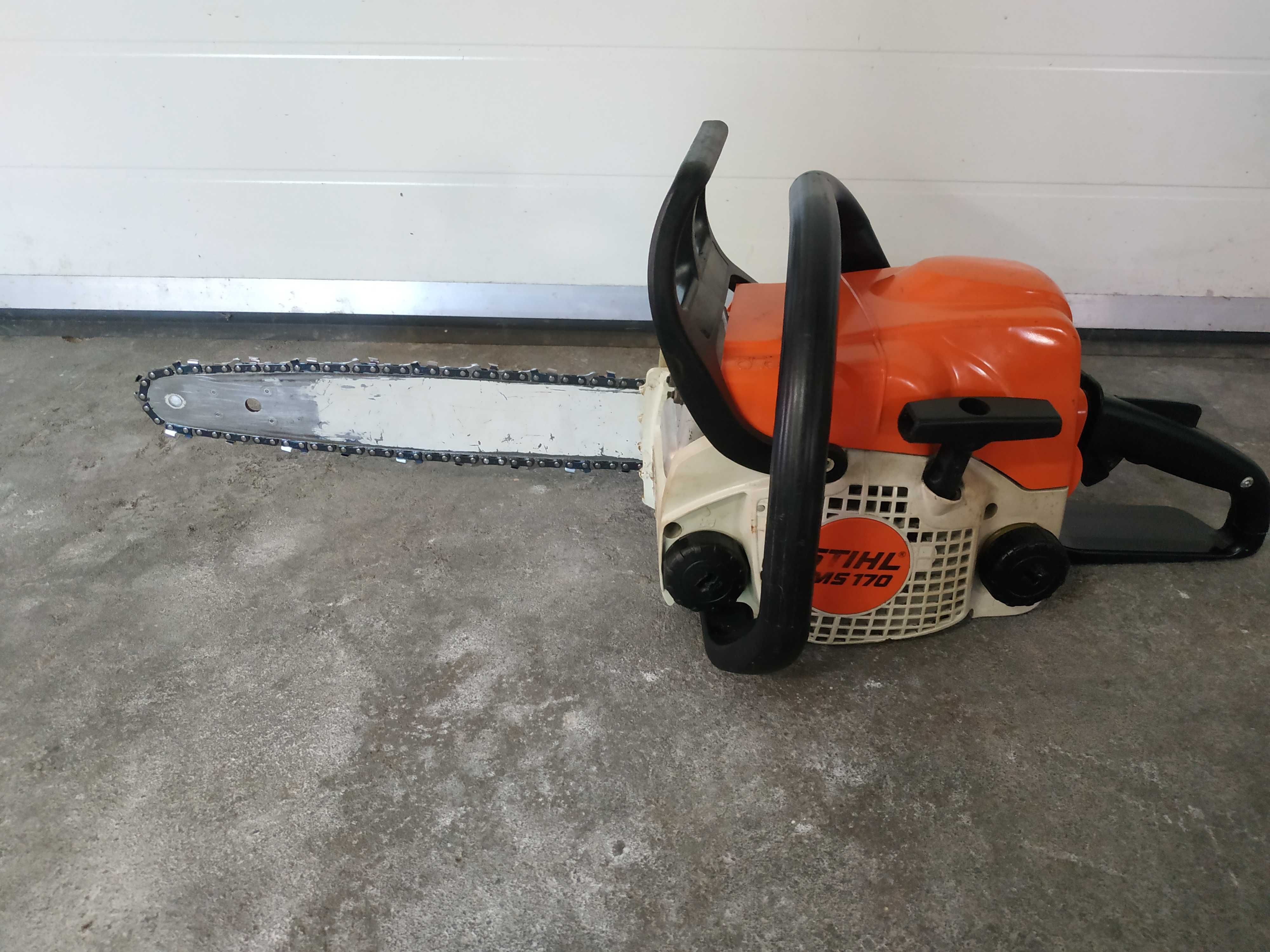 Piła spalinowa STIHL MS 170 – sprawna, gotowa do pracy