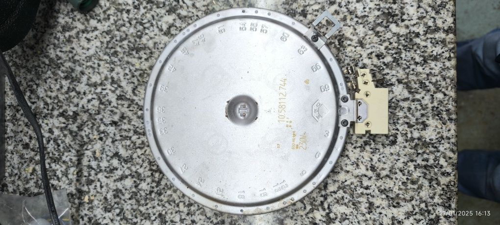 Zanussi ZVE600 4F Placa vitroceramica peças