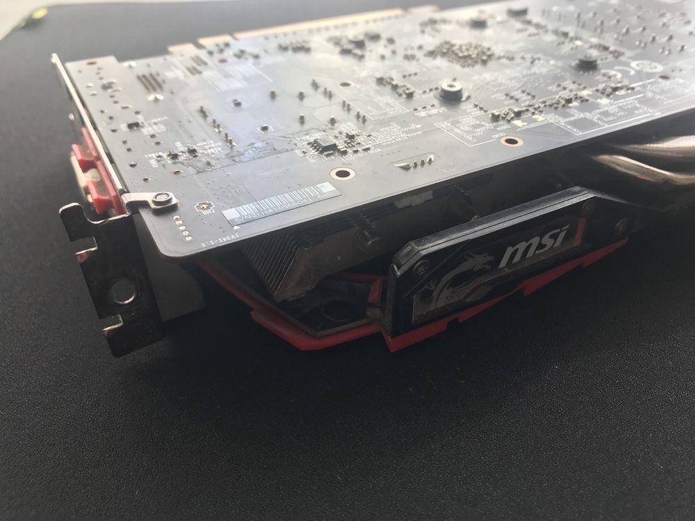 Видеокарта MSI RX 580  8 Gb
