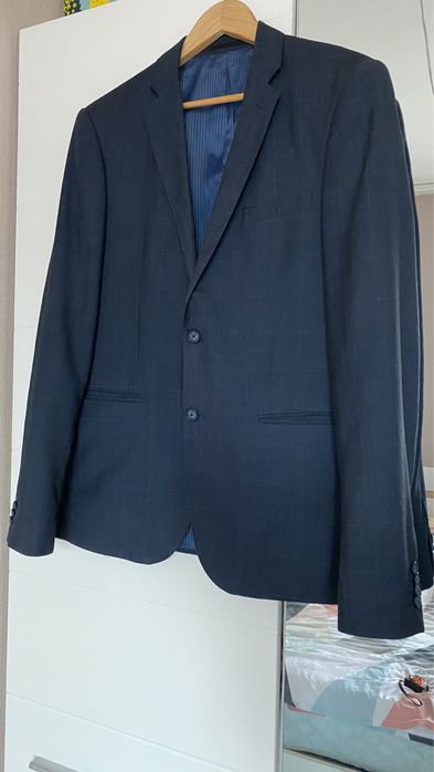 Піджак чоловічий, жакет в клітинку