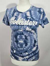 Bluzka t shirt z krótkim rękawem Hollister roz XS