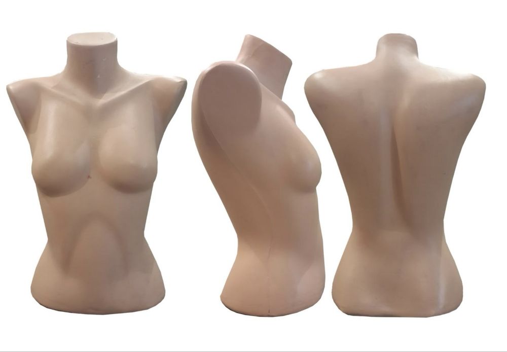 Манекени жіночі манекени, торси, пластикові половинки манекенів