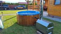 Balia Ogrodowa Hot Tub Wellness Gorąca Beczka Kąpielowa Bania Sauna