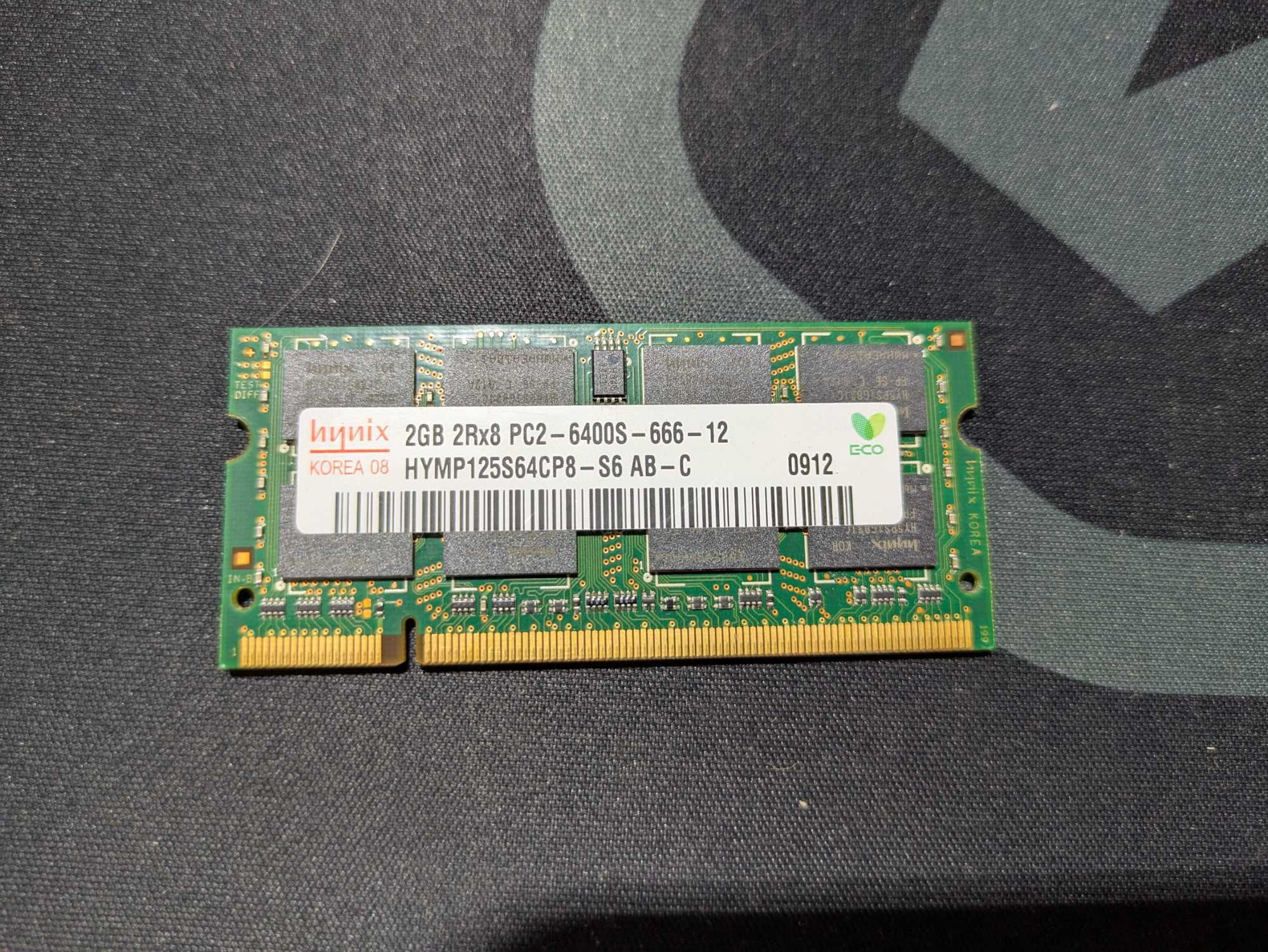 memória RAm SODIMM 2GB DDR2