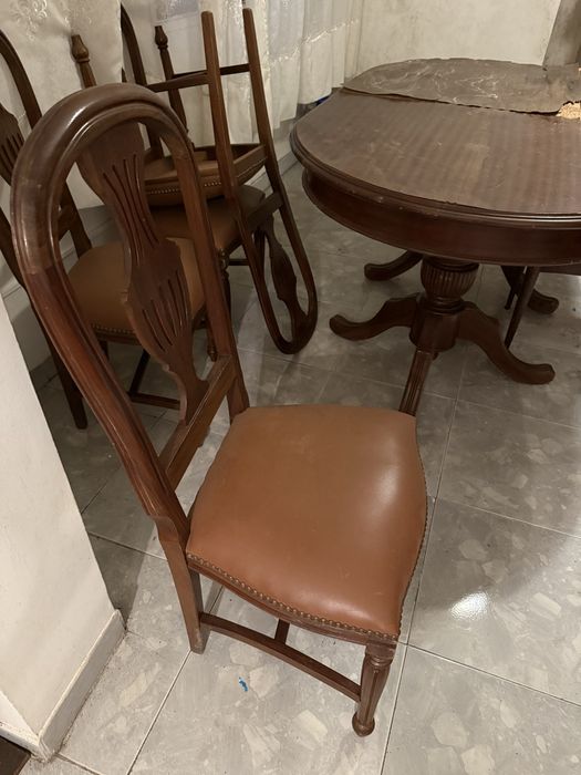 Conjunto 6 cadeiras de mesa