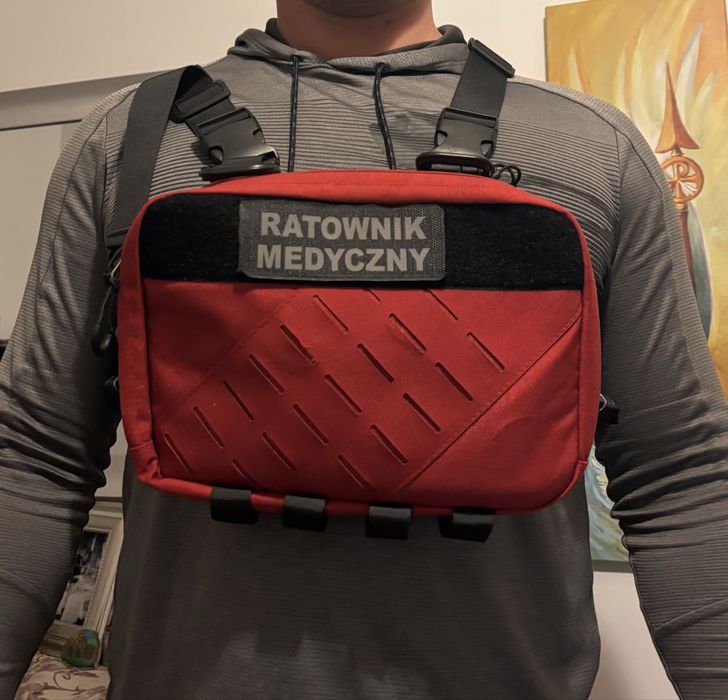 Chest rig ratownictwo medyczne apteczka