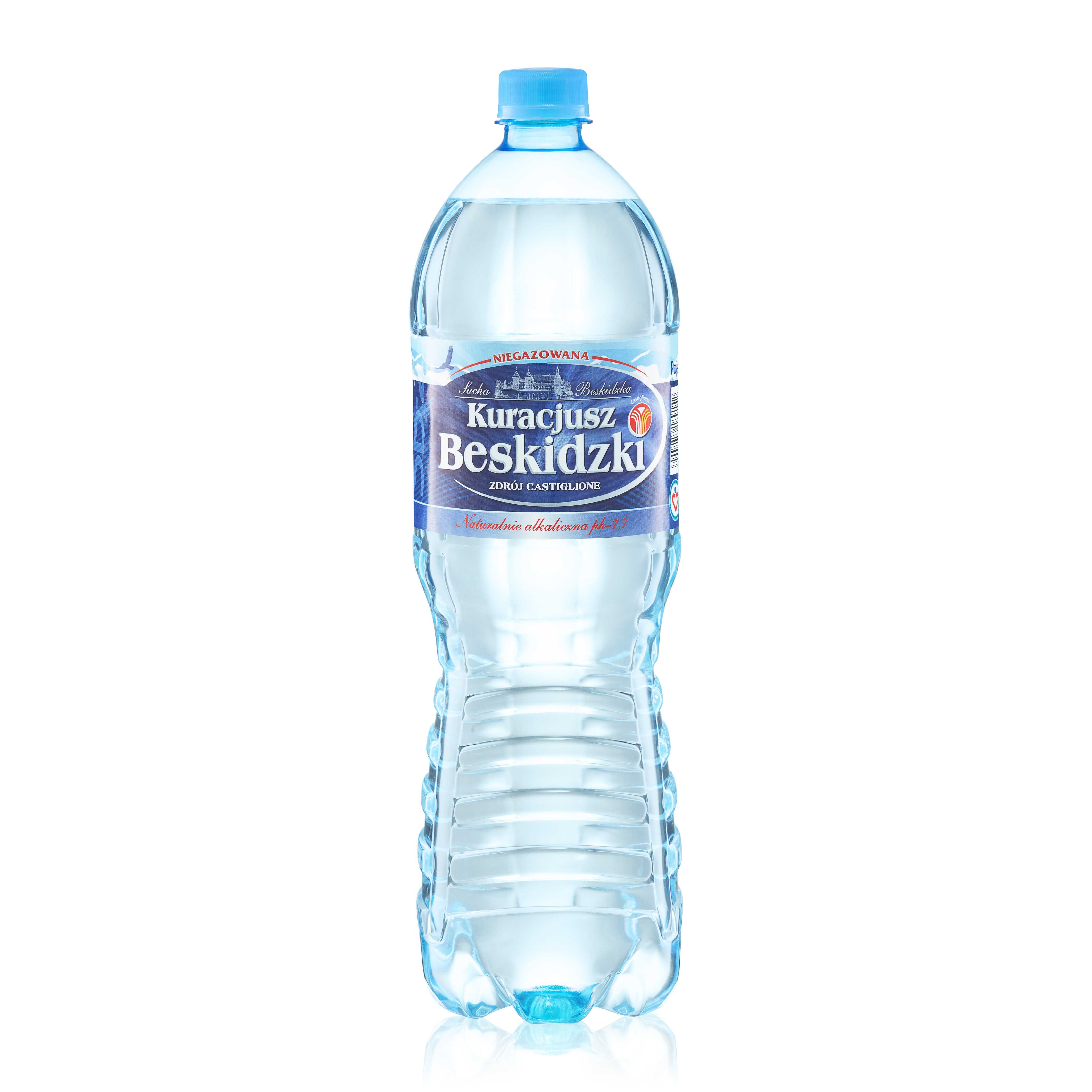 Woda mineralna Kuracjusz Beskidzki 1,5L gazowana