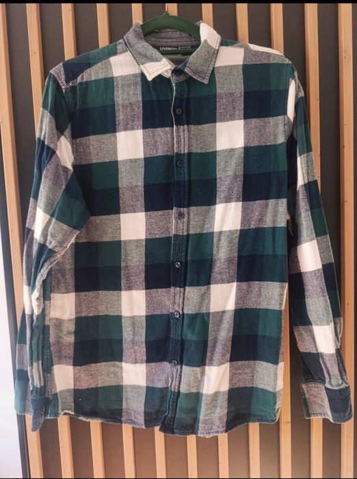 Męska koszula w kratę Livergy 39/40 M