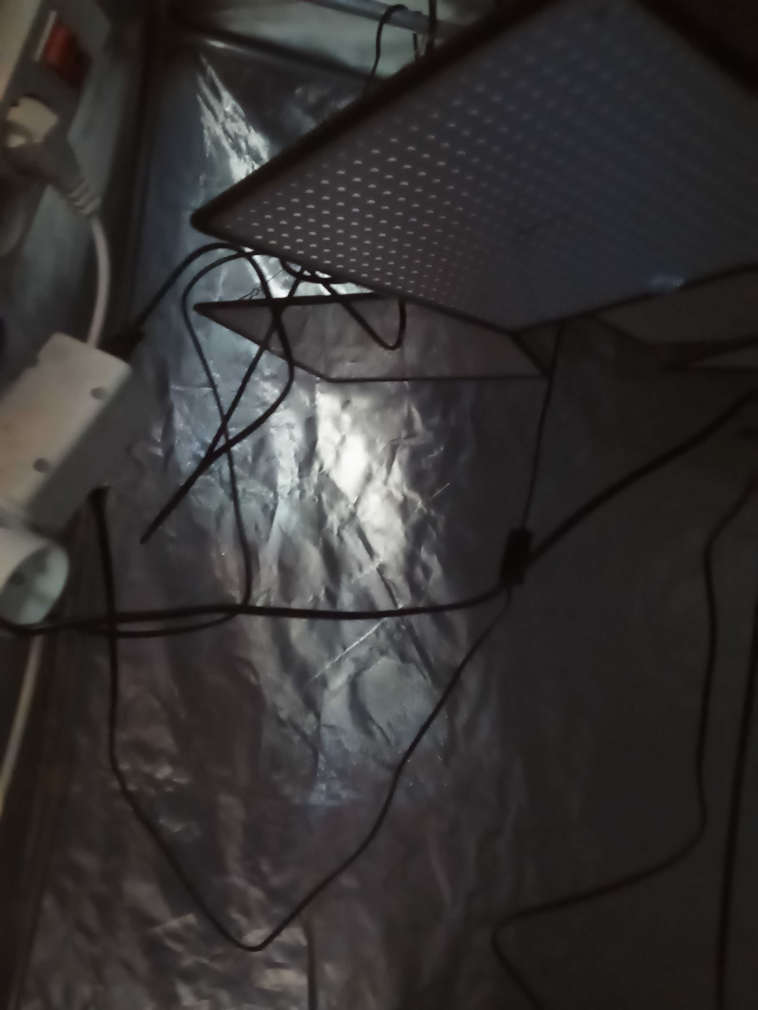 Growbox, namiot uprawowy 120x120x200 plus 6 lamp led