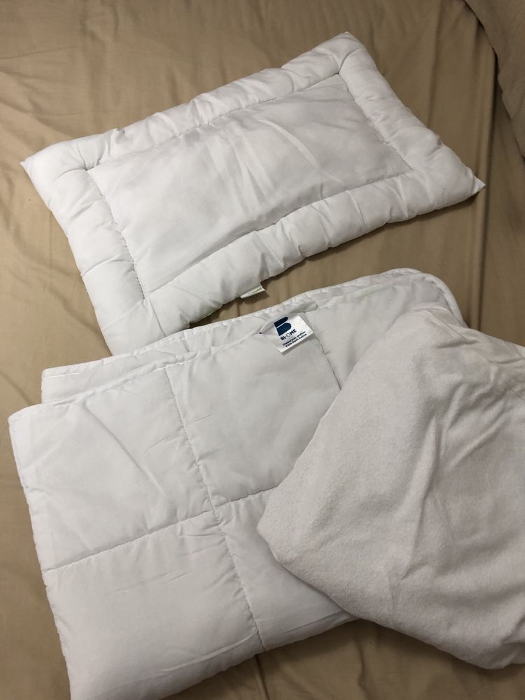 Conjunto completo para berço com 2 roupas de cama