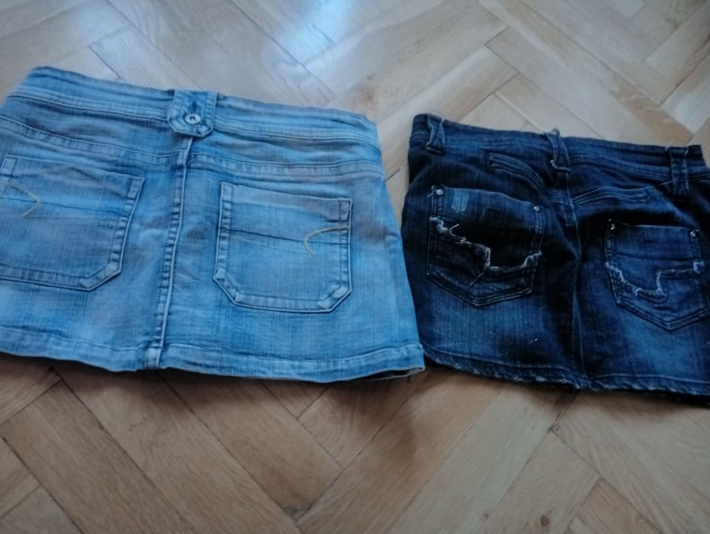 Zestaw spódnic jeansowych rozmiar M