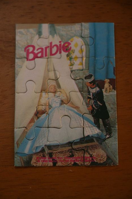 Puzzle Barbie 12 Peças