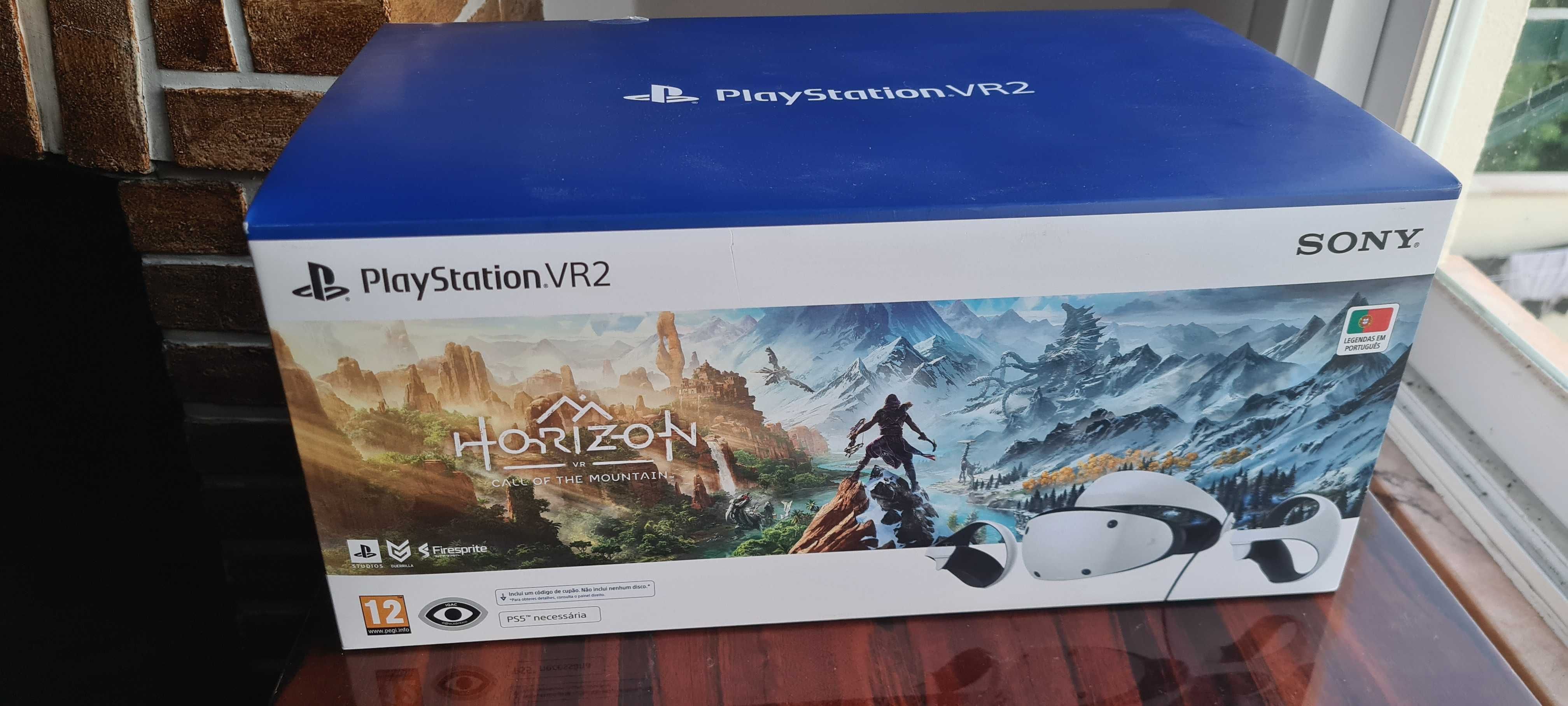 Vendo/troco psvr 2 com jogo horizon