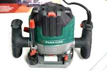 Parkside POF 1200 D3 frezarka górnowrzecionowa zestaw frezy
