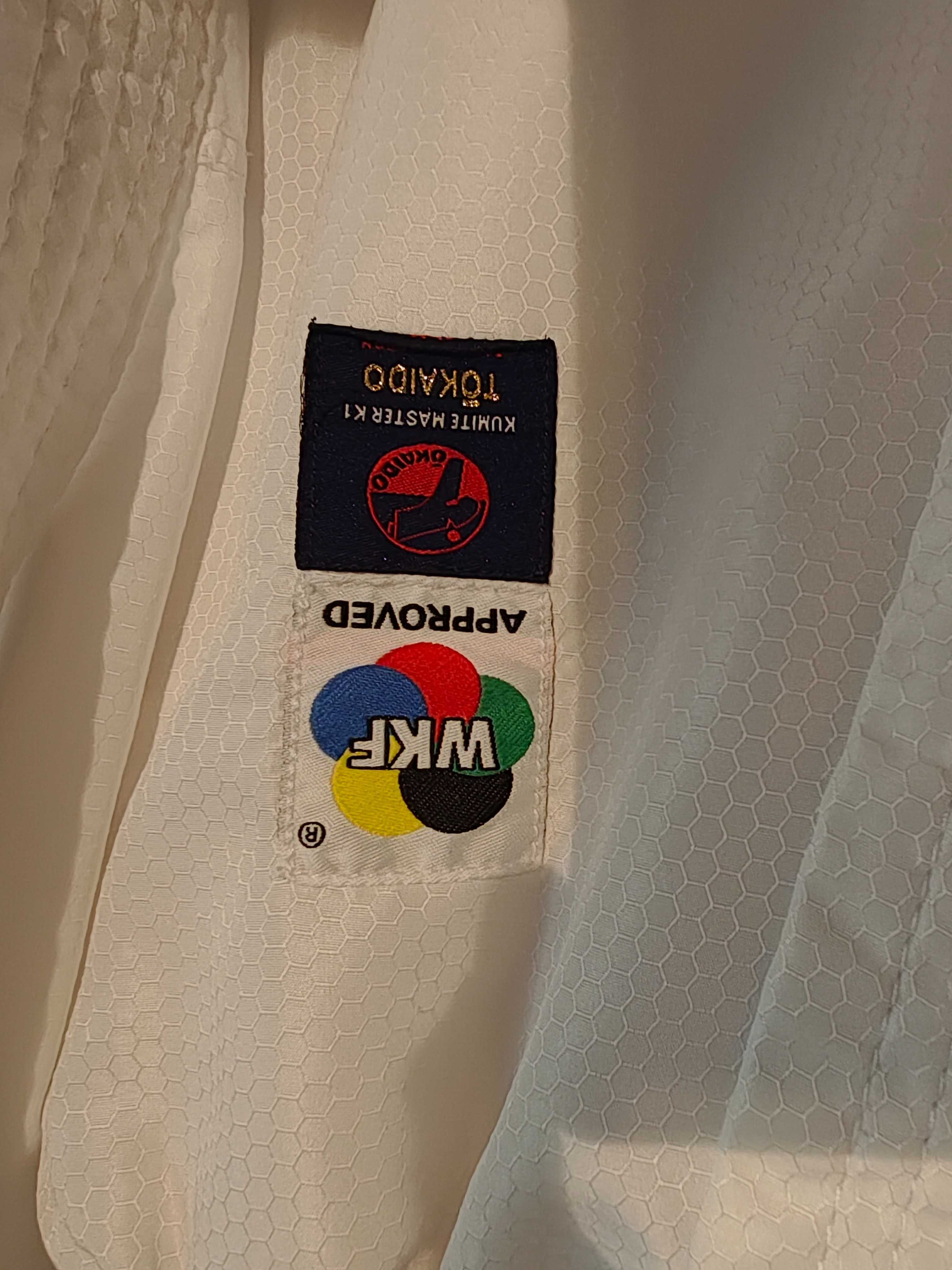 karategi kimono Tokaido kumite z aprobatą