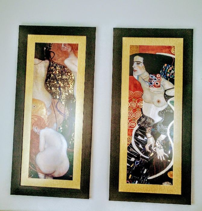 Excelentes reproduções de Gustav Klimt