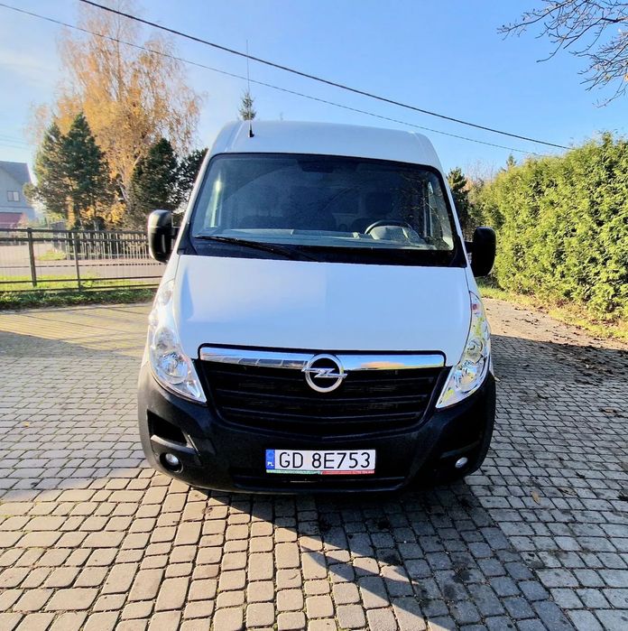 Opel MOVANO  Opel Movano 2,3 Biturbo, 2016 r, L3H2, 156966 km, FV23%