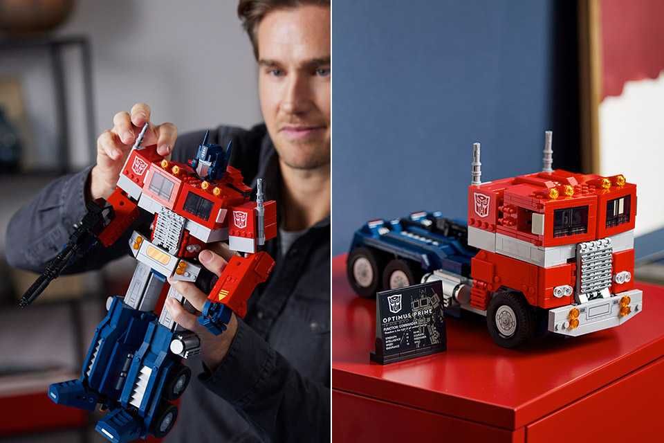 Новий Lego 10302 Creator Expert Optimus Prime трансформери icons