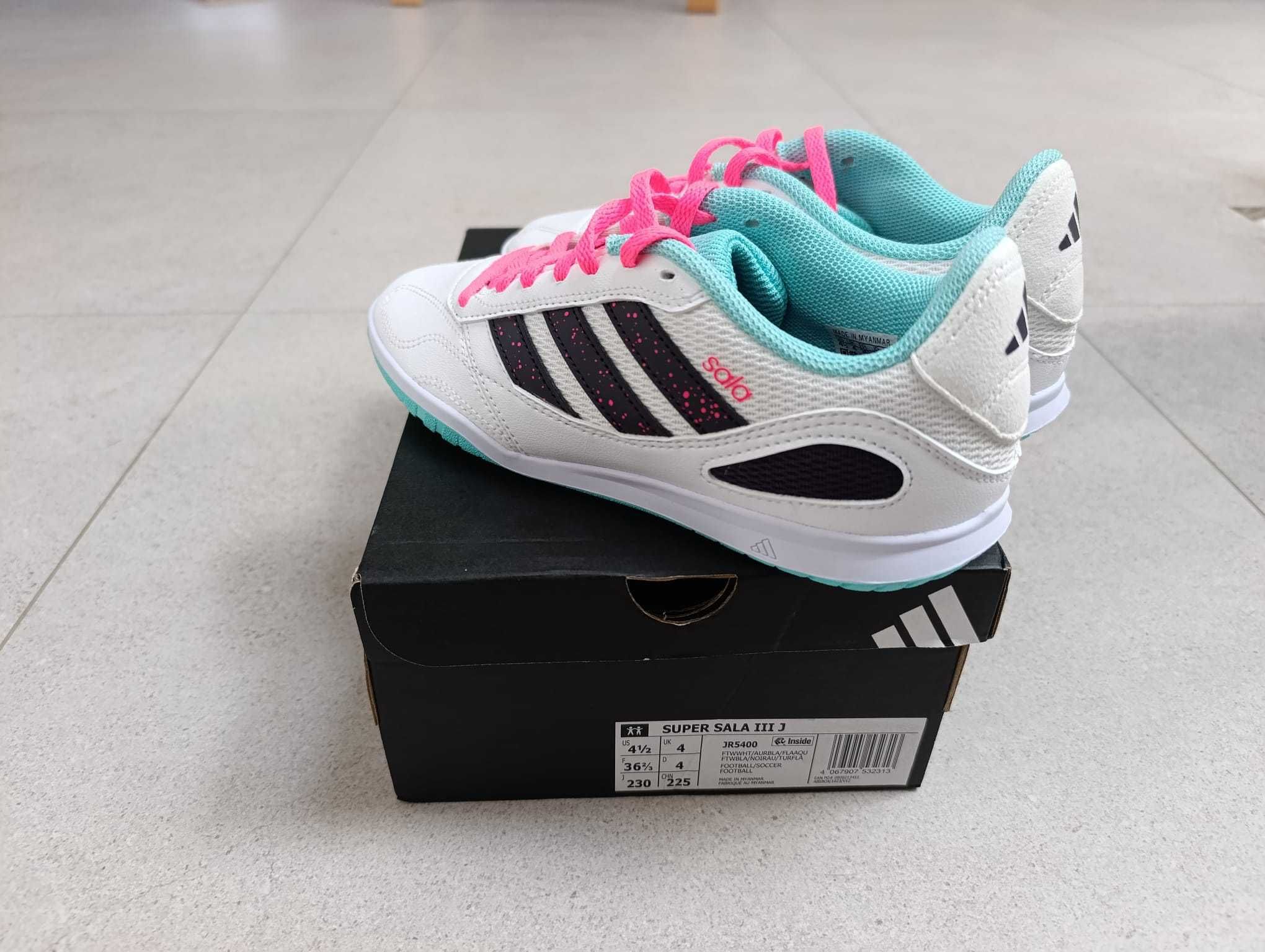 Chuteiras novas de Futsal ADIDAS SUPER SALA III 36 2/3