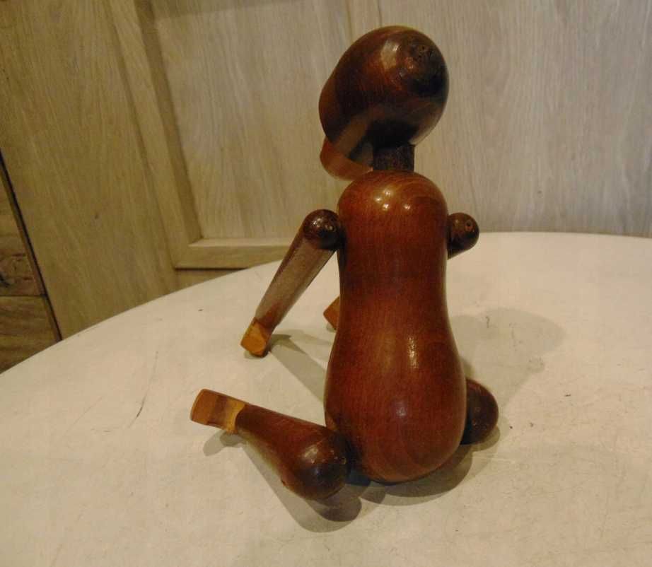 Drewniana małpka Kay Bojesen,vintage z lat 50-60