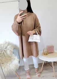 Sweter długi oversize Pull&Bear 40 L
