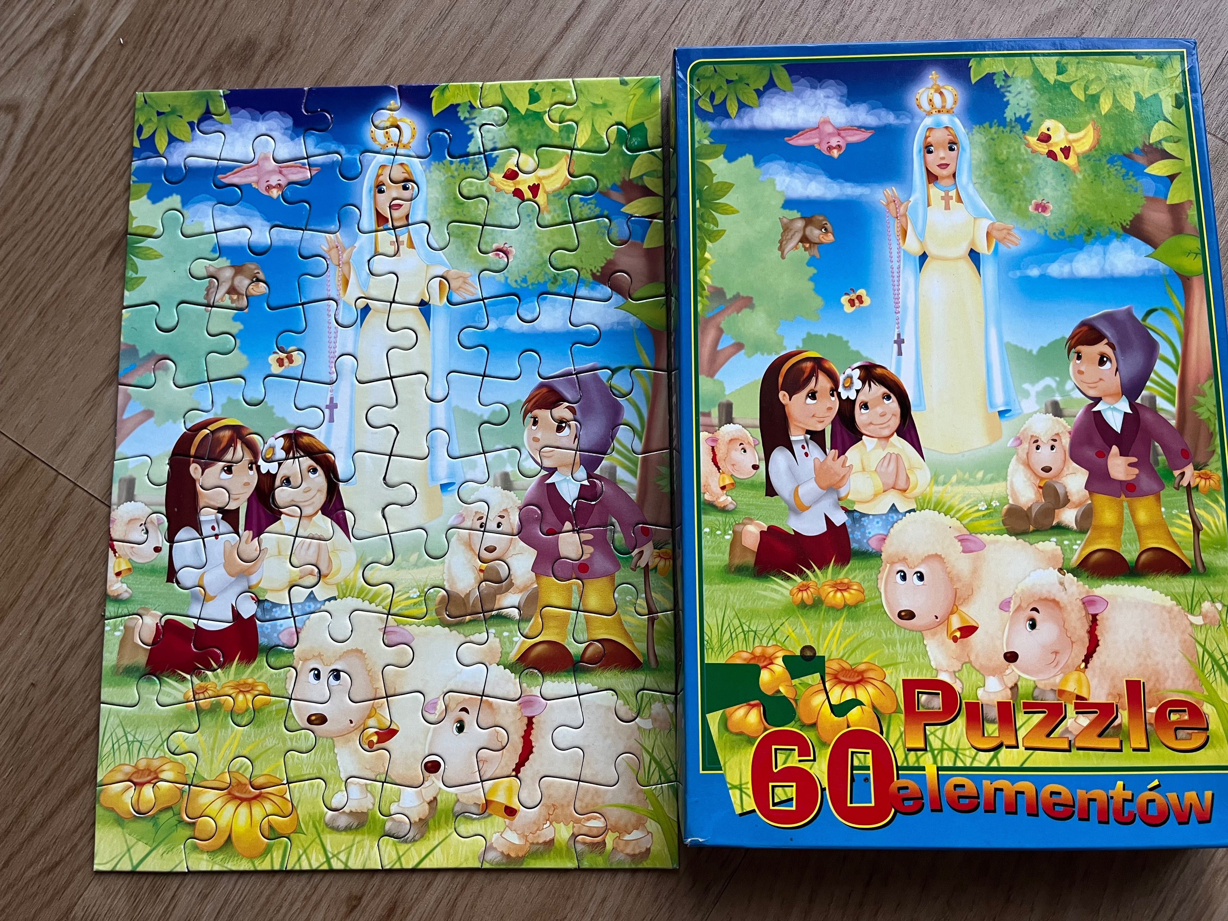 Puzzle Matka Boża z Fatimy 60 elementów