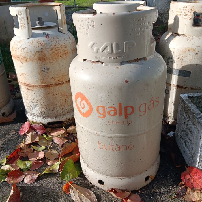 5 butijas de gás galp ( vazias)