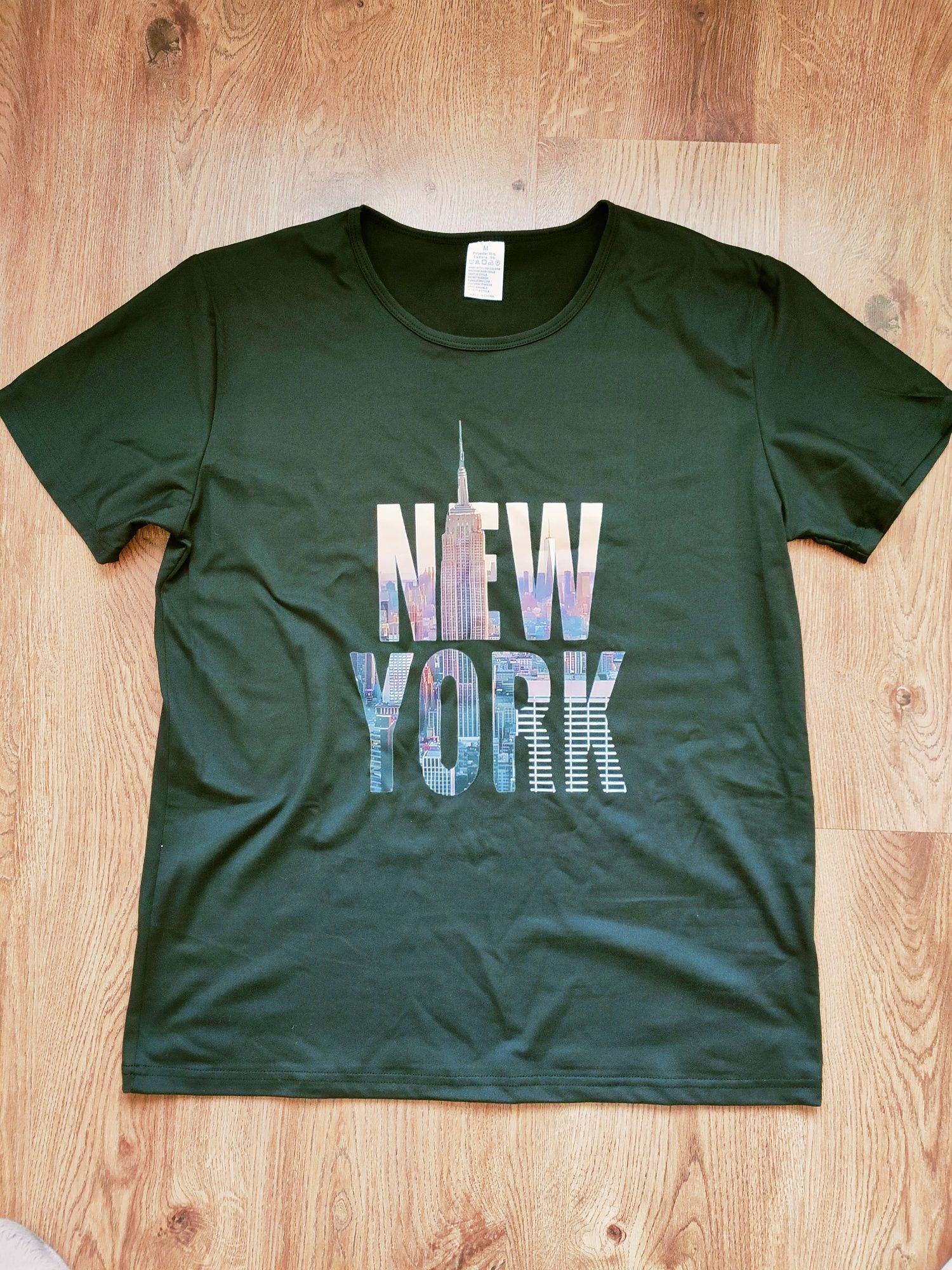 Czarna koszulka T-shirt New York