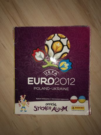 Kolekcja naklejek UEFA Euro 2012 prawie kompletny
