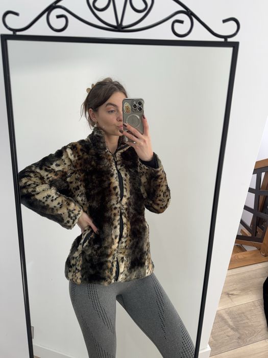 Kurtka futerko miś C&A