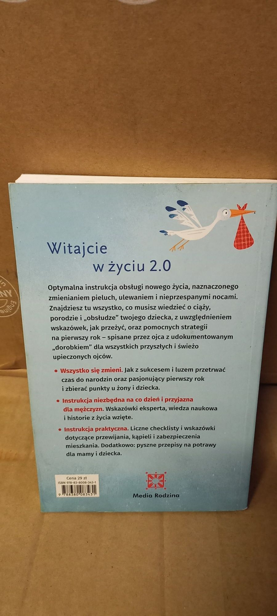 Książka/poradnik " jestem tata"