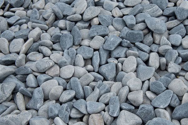 Kamień Otoczak Grecki 3-6 cm Żwir Ozdobny Ogród Grys Lodowy Ice Blue