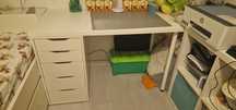 Secretaria ikea branca