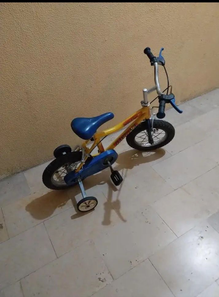 Bicicleta com rodinhas