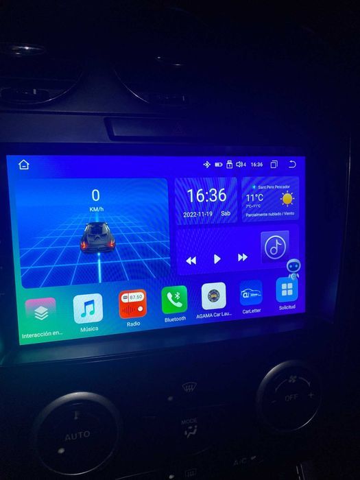 Radio 2din Android 12 Mazda 5 05-10r  wifi bluetooth