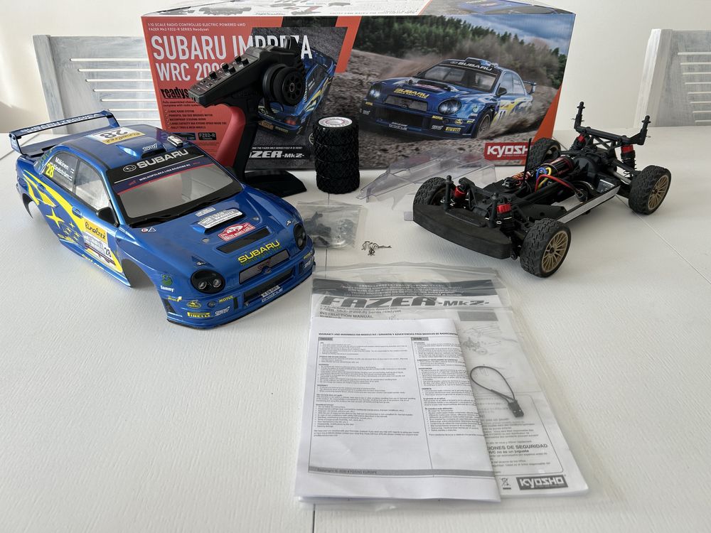 Zdalnie sterowany model rc Kyosho Fazer Mk-2 rally