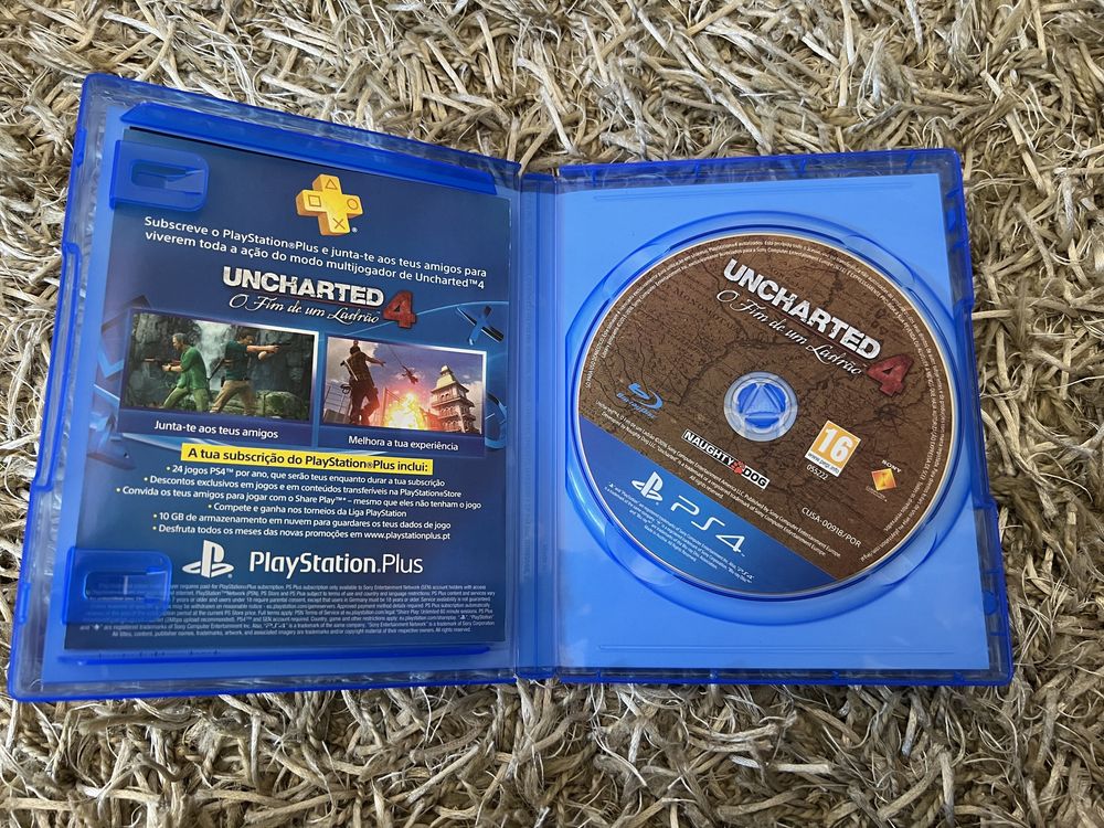 Jogo “Uncharted 4” para Ps4