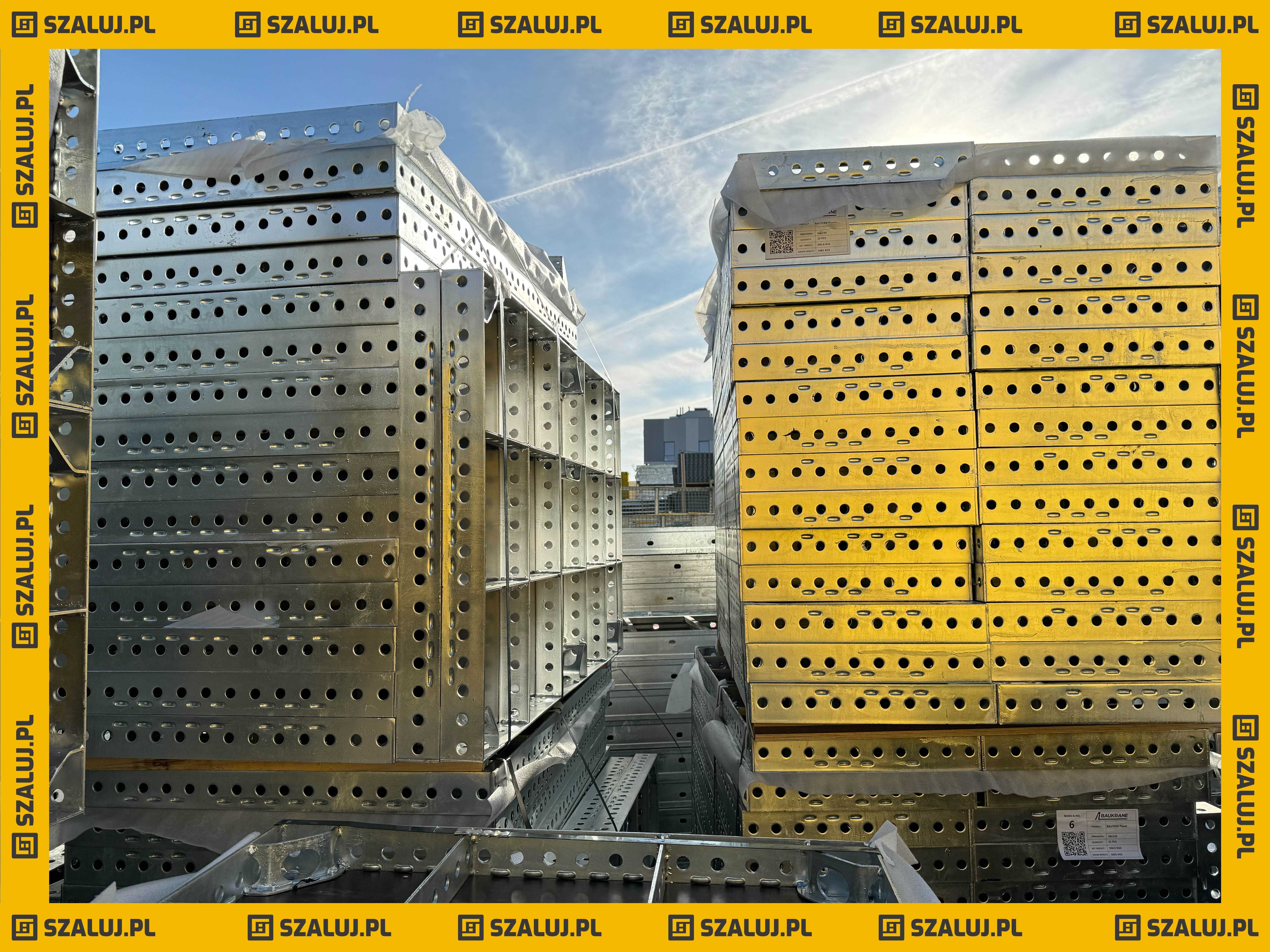 Stalowy profil ocynkowany płyta BAUTEKK szalunkowa szalunek fundament