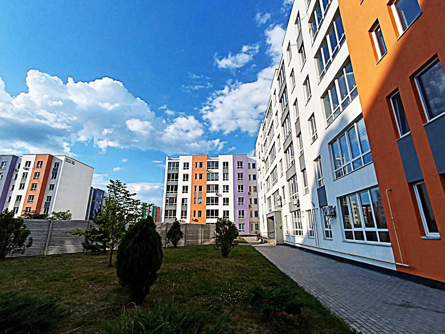 1-кімнатна квартира 42м2 + КОМОРА 3м2 в ЖК "ЄВРОПЕЙКА"