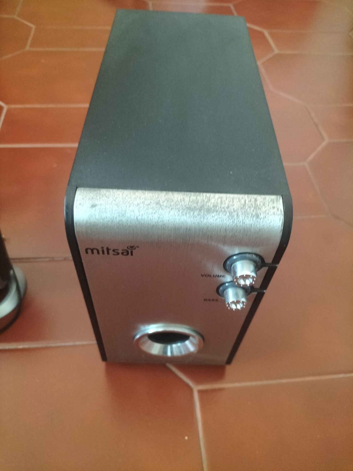 Conjunto de som de computador