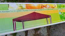 Pawilon ogrodowy 3x3x2,5 m