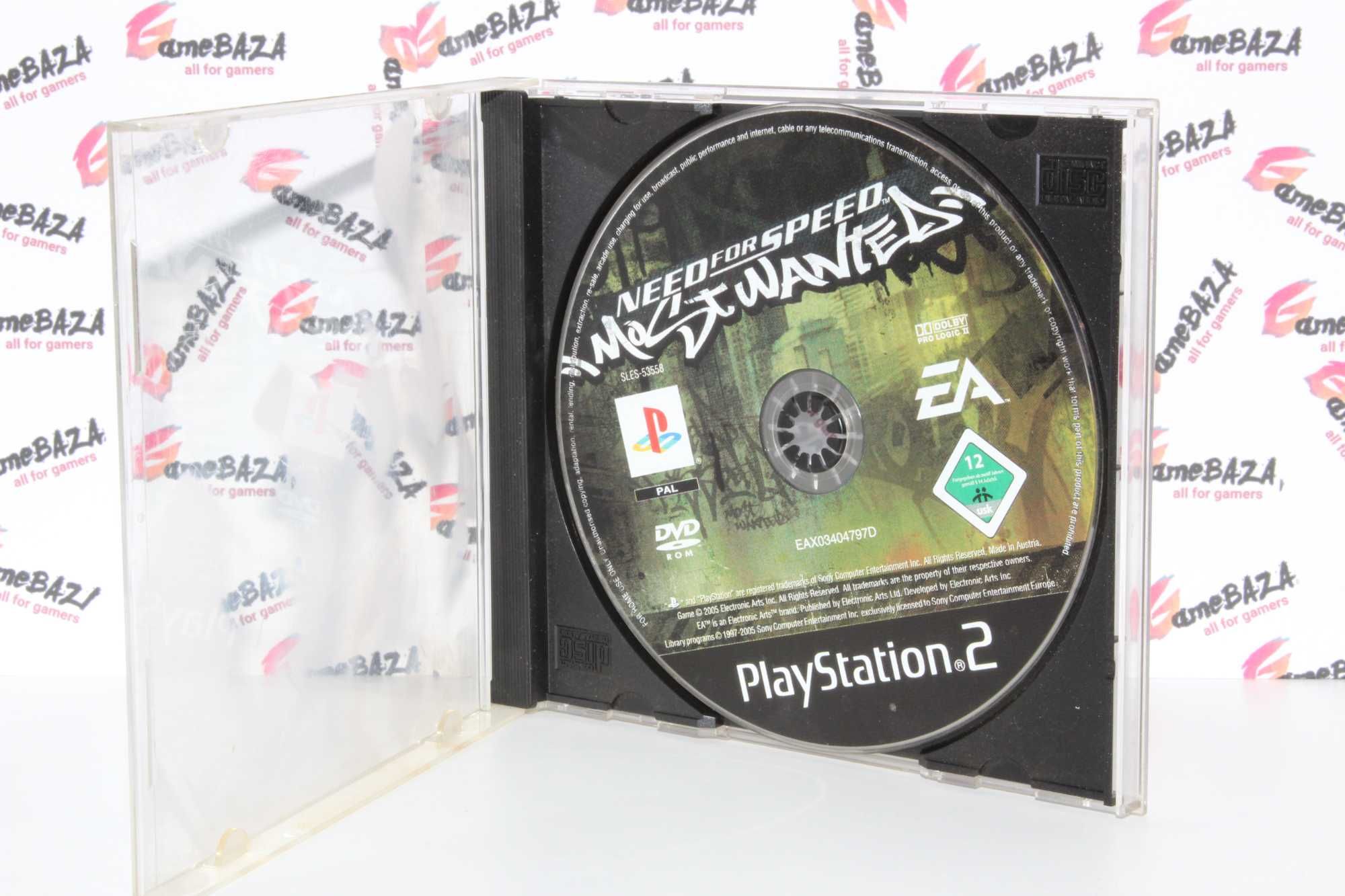 PL Need for Speed: Most Wanted Ps2 GameBAZA