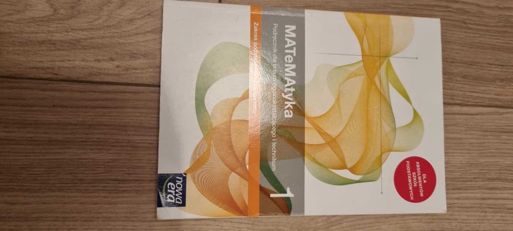 Podręcznik matematyka kl.1 zakres podstawowy i rozszerzony
Nowa era