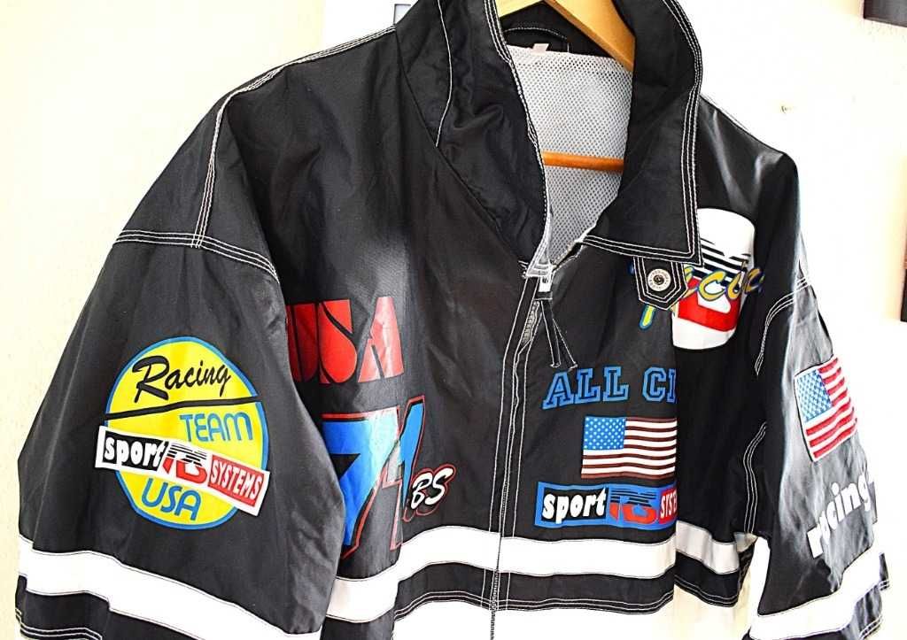 Lekka kurtka - ,,Racing Team USA'' - rozmiar XL.
