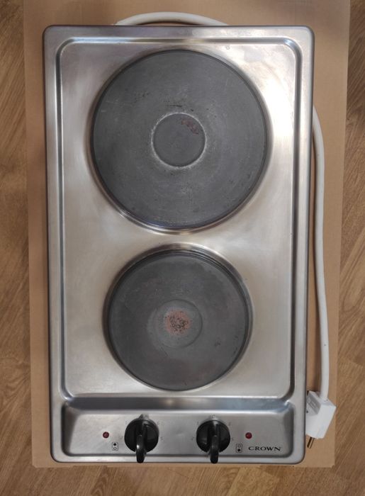Електрична плита Crown, вбудована варильна поверхня, встраиваемая печь
