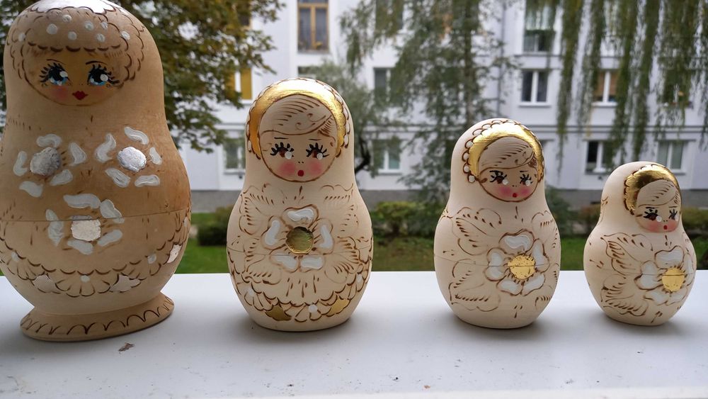 Matrioszka - 4 laleczki , recznie malowane