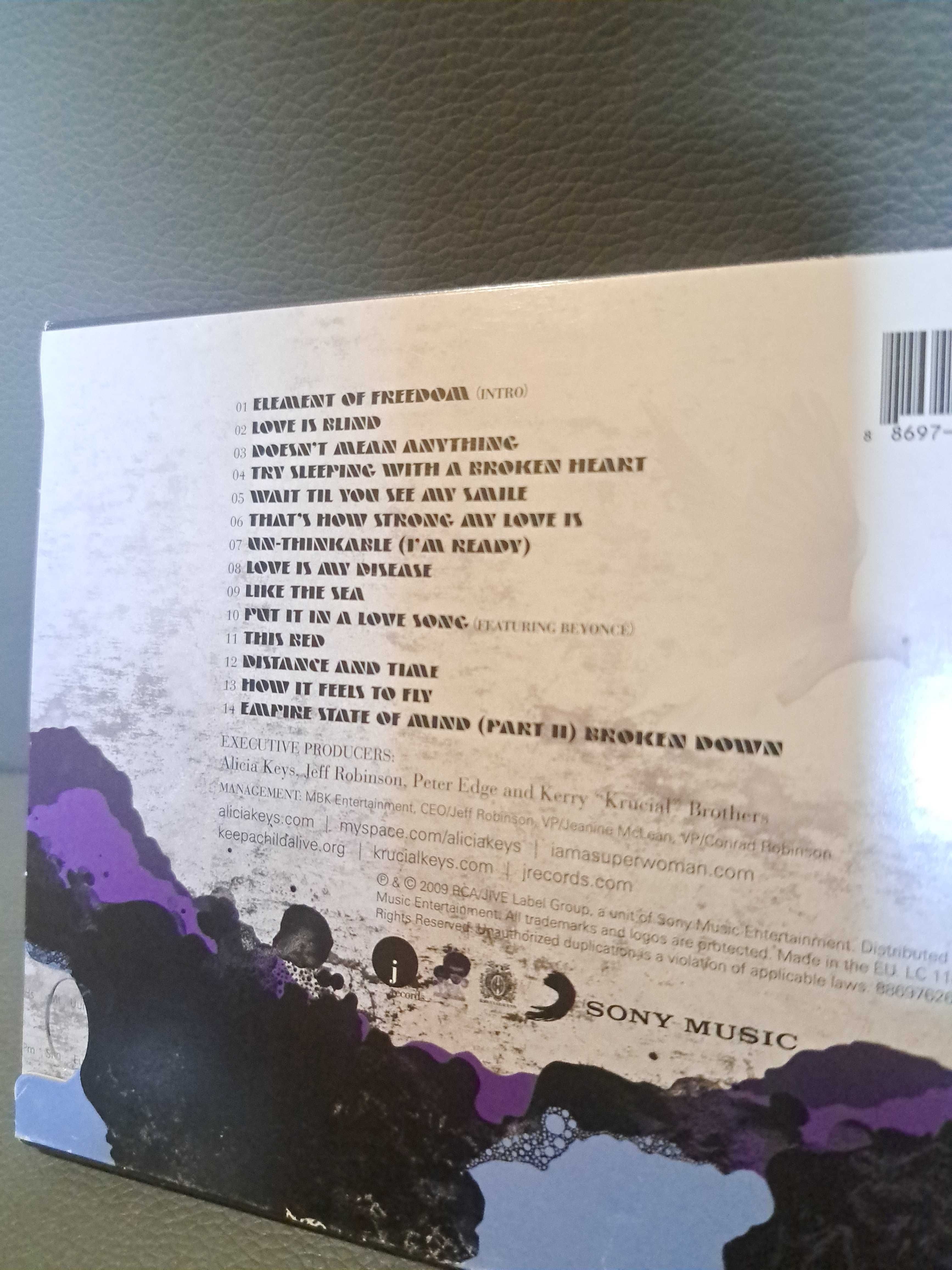 ALicia Keys the element of freedom płyta cd